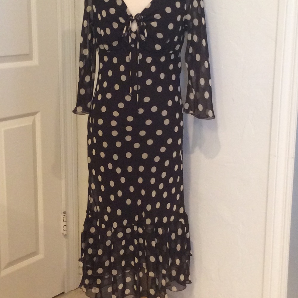 Johnathan Martin Polka Dot Dress